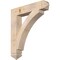 Ekena Millwork Thorton Arts & Crafts Smooth Bracket, Douglas Fir, 5 1/2"W x 32"D x 36"H BKT06X32X36THR03SDF - alternate 1